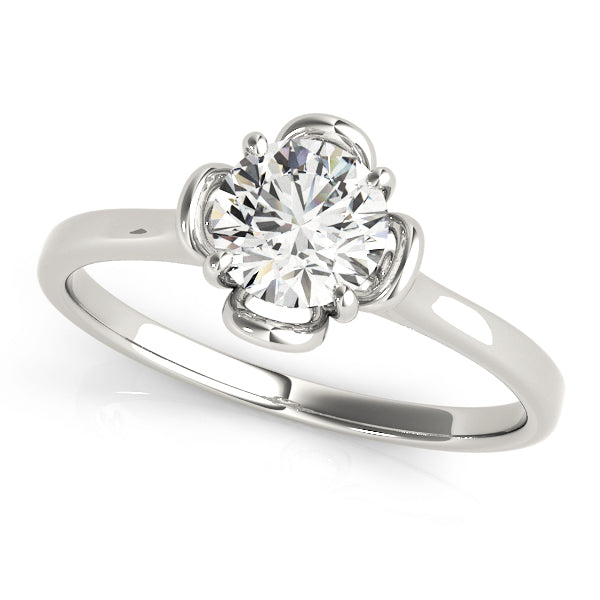 Classic Four-Prong Solitaire Engagement Ring