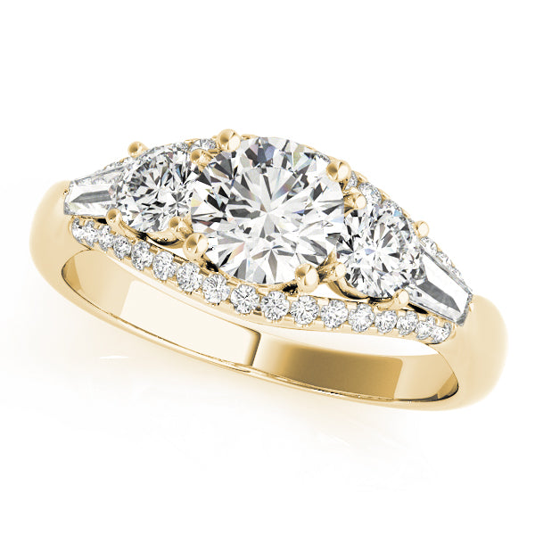 Classic Three-Stone Diamond Engagement Ring (5/8 ct. tw.)