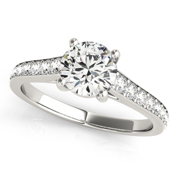 Classic Pavé Diamond Engagement Ring (1/3 ct. tw.)