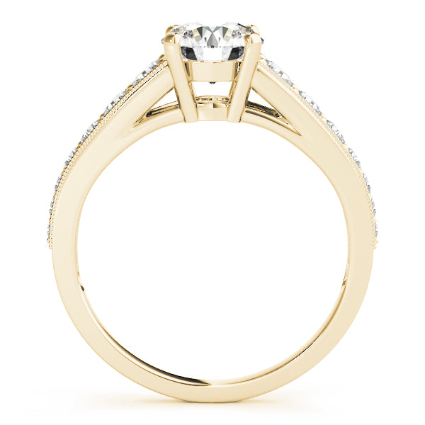 Graduated Diamond Cathedral Engagement Ring (3/8 ct. tw.)