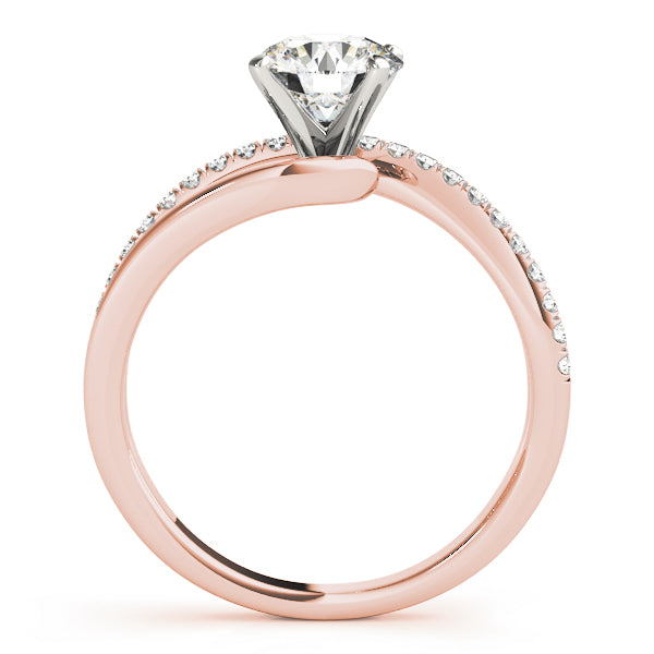Petite Twist Diamond Engagement Ring (1/5 ct. tw.)