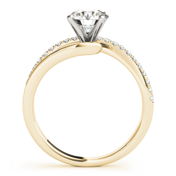 Petite Twist Diamond Engagement Ring (1/5 ct. tw.)