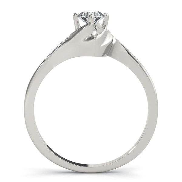 Channel-Set Diamond Engagement Ring (1/20 ct. tw.)