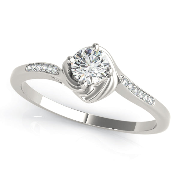 Channel-Set Diamond Engagement Ring (1/20 ct. tw.)