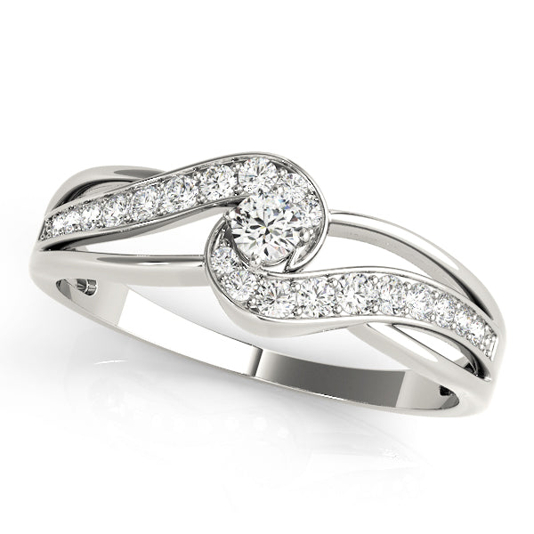 Twist Diamond Ring (1/8 ct. tw.)