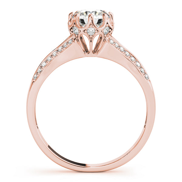 Split Shank Pavé Diamond Engagement Ring (1/5 ct. tw.)
