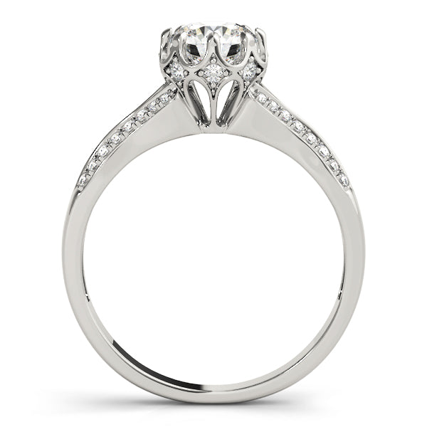 Split Shank Pavé Diamond Engagement Ring (1/5 ct. tw.)