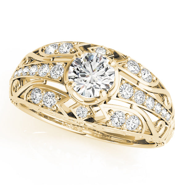 Architectural Diamond Engagement Ring (1/4 ct. tw.)