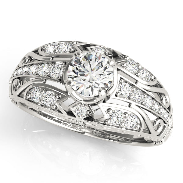 Architectural Diamond Engagement Ring (1/4 ct. tw.)
