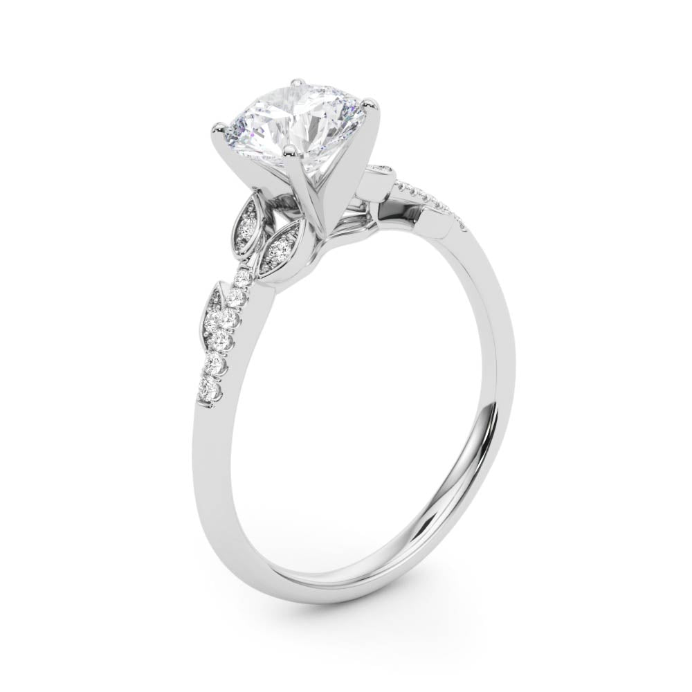 Selene Pavé Diamond Engagement Ring (1/10 ct. tw.)