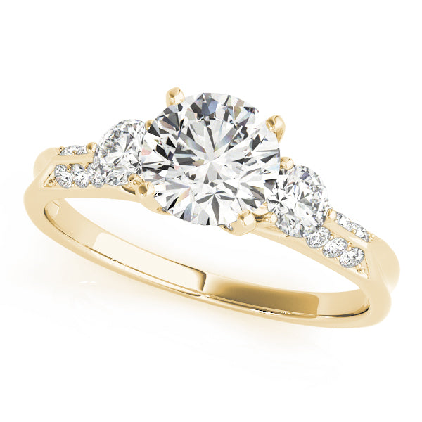 Classic Three-Stone Diamond Engagement Ring (1/3 ct. tw.)