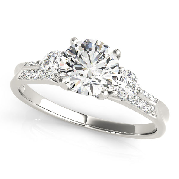 Classic Three-Stone Diamond Engagement Ring (1/3 ct. tw.)