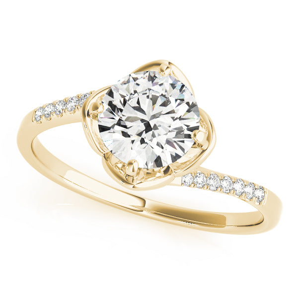 Petite Pavé Diamond Engagement Ring (1/20 ct. tw.)