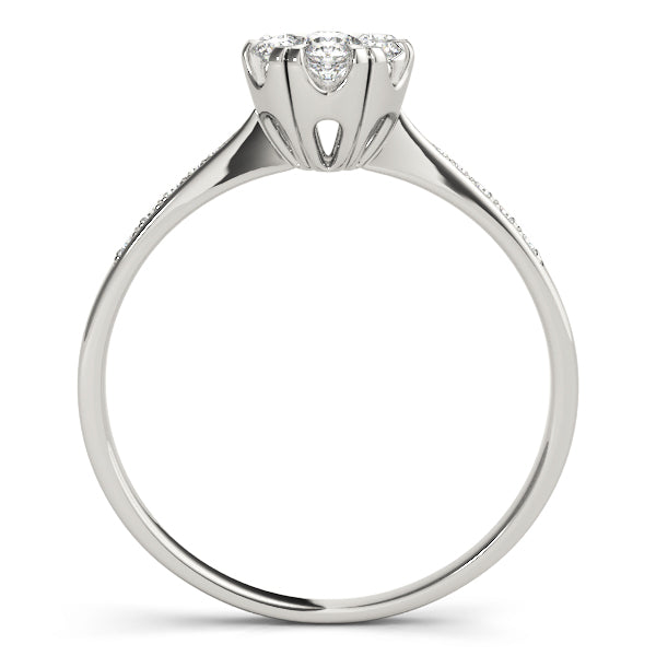 Cluster Diamond Engagement Ring (1/5 ct. tw.)