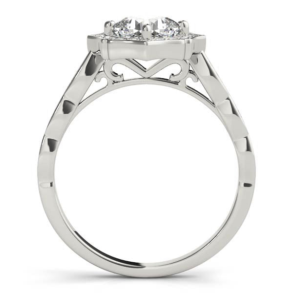 Floral-Inspired Halo Diamond Engagement Ring (1/4 ct. tw.)