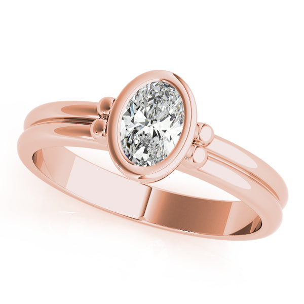 Classic Bezel Engagement Ring