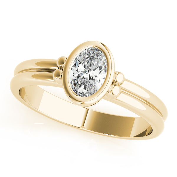 Classic Bezel Engagement Ring
