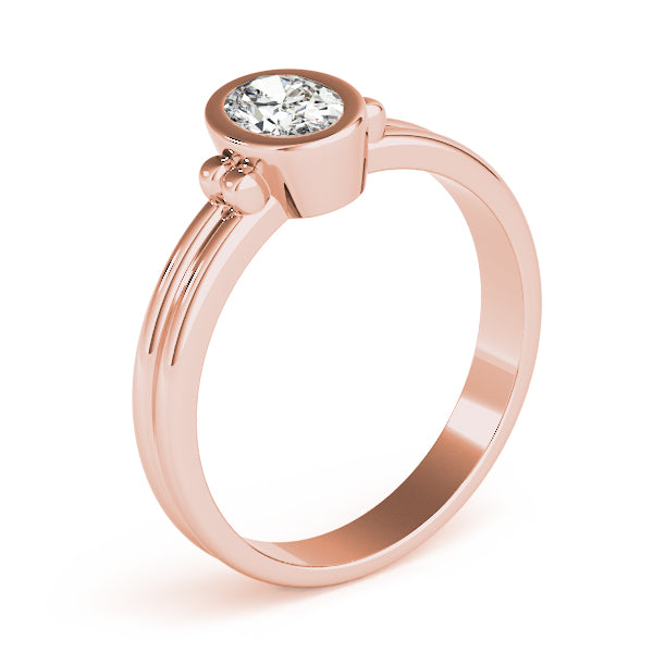 Classic Bezel Engagement Ring