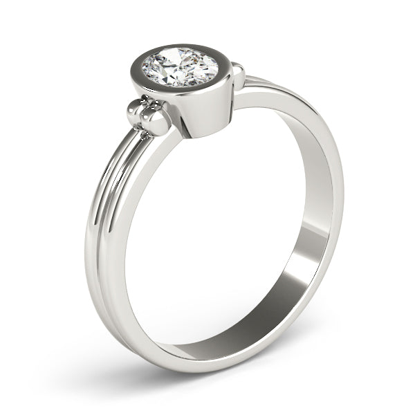 Classic Bezel Engagement Ring