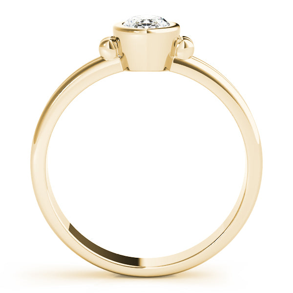 Classic Bezel Engagement Ring