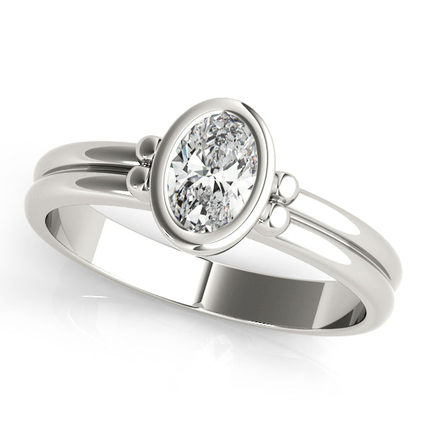 Classic Bezel Engagement Ring