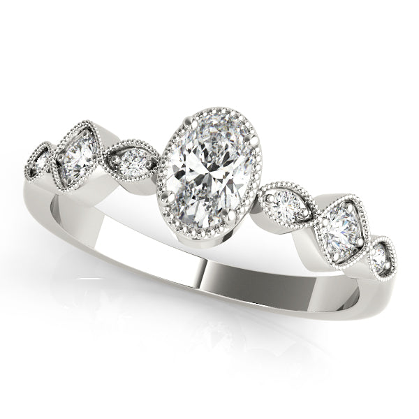 Vintage Milgrain Diamond Engagement Ring (1/6 ct. tw.)