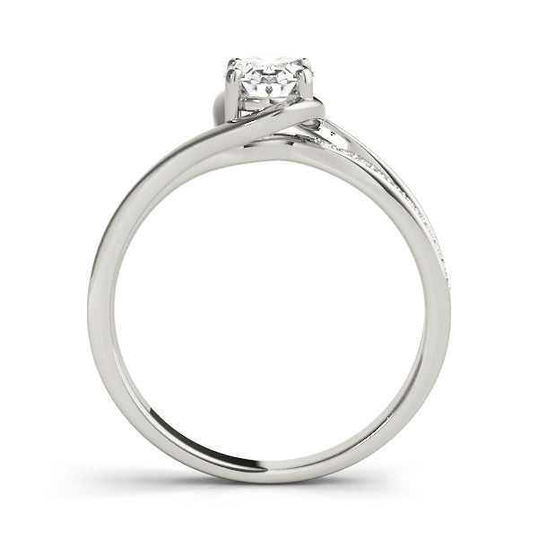 Petite Twist Diamond Engagement Ring (1/10 ct. tw.)