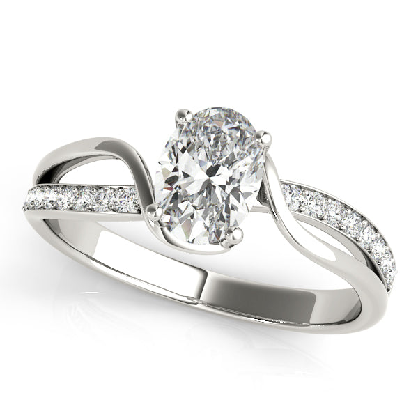 Petite Twist Diamond Engagement Ring (1/8 ct. tw.)