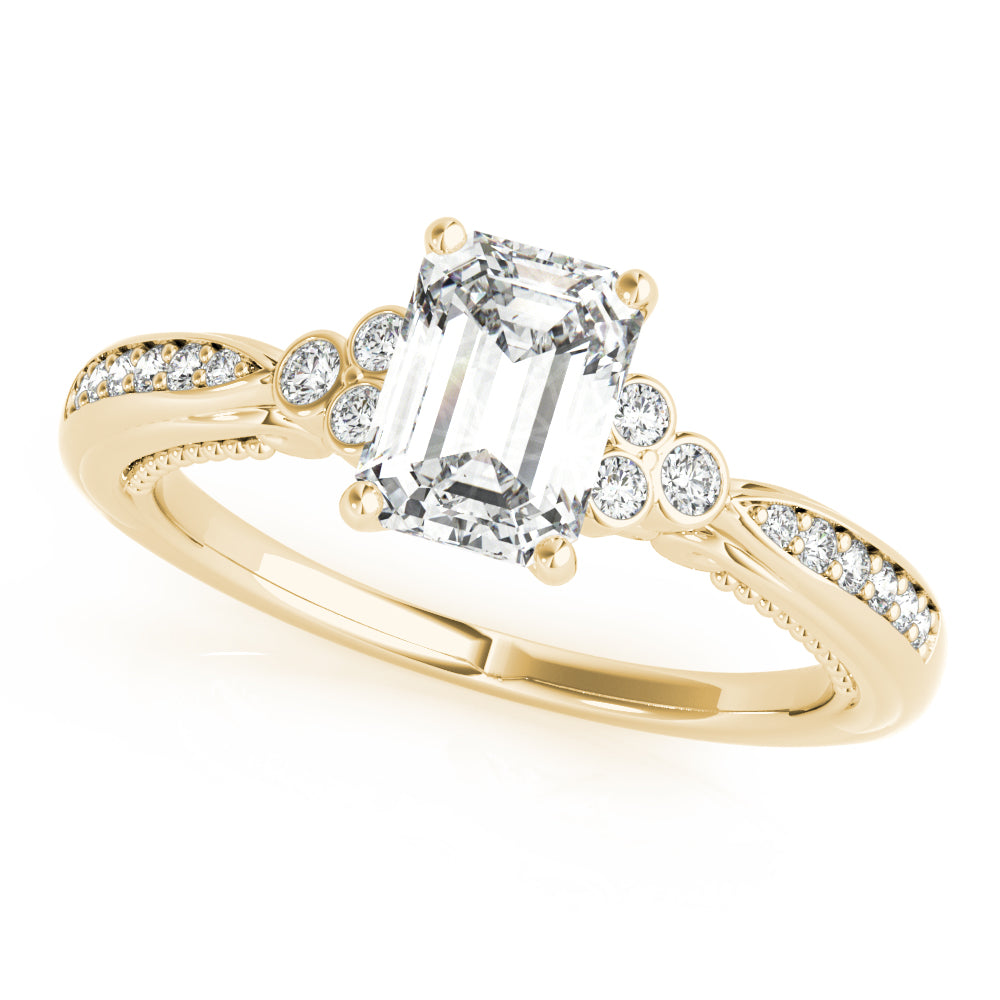 Channel-Set Diamond Engagement Ring (5/8 ct. tw.)