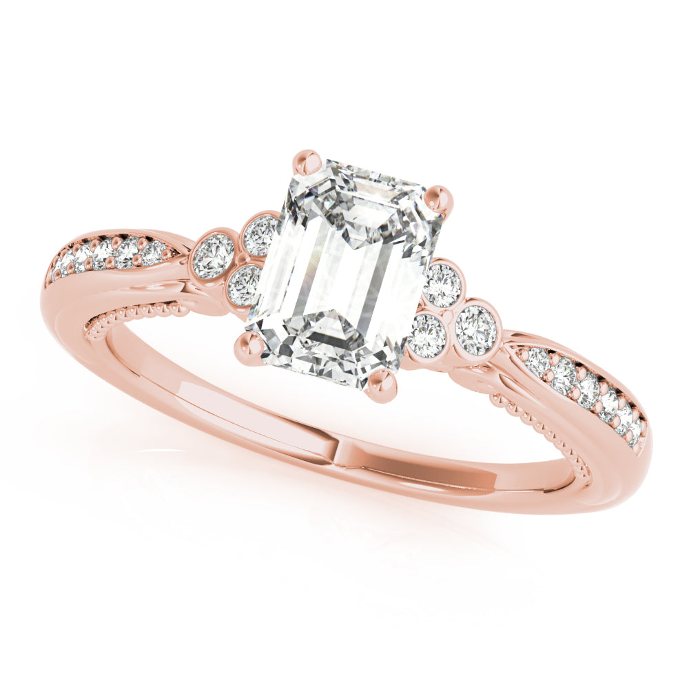 Channel-Set Diamond Engagement Ring (1 ct. tw.)