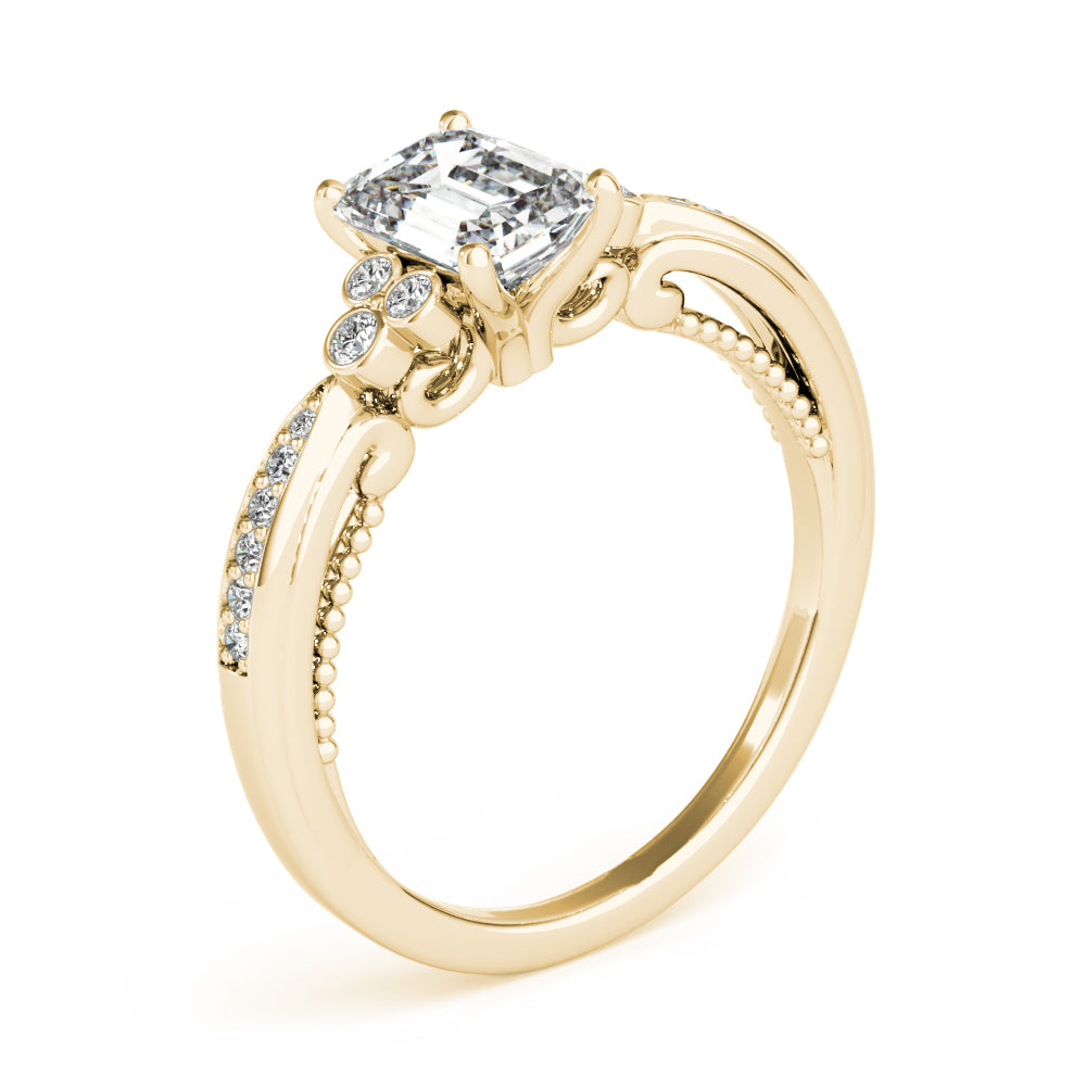 Channel-Set Diamond Engagement Ring (5/8 ct. tw.)
