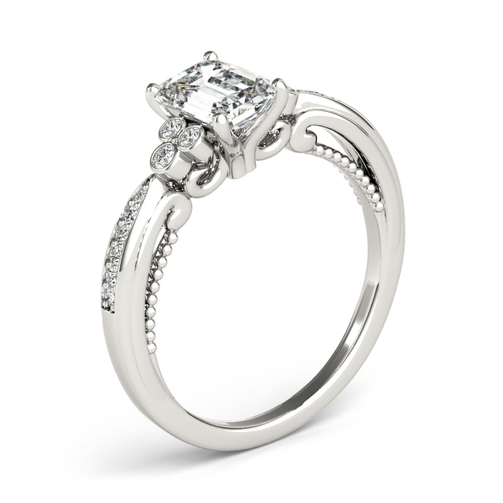 Channel-Set Diamond Engagement Ring (5/8 ct. tw.)