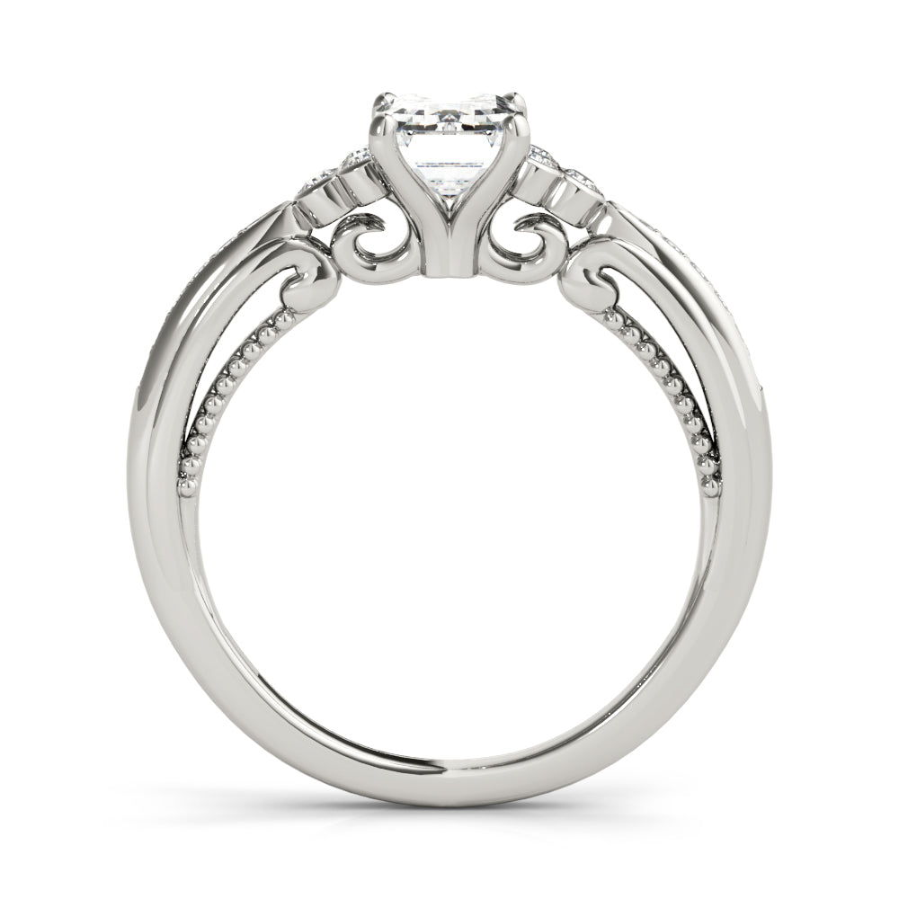 Channel-Set Diamond Engagement Ring (1/6 ct. tw.)