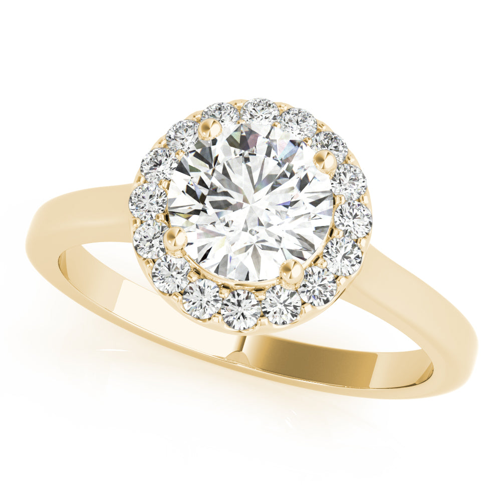 Halo Diamond Engagement Ring (1/5 ct. tw.)
