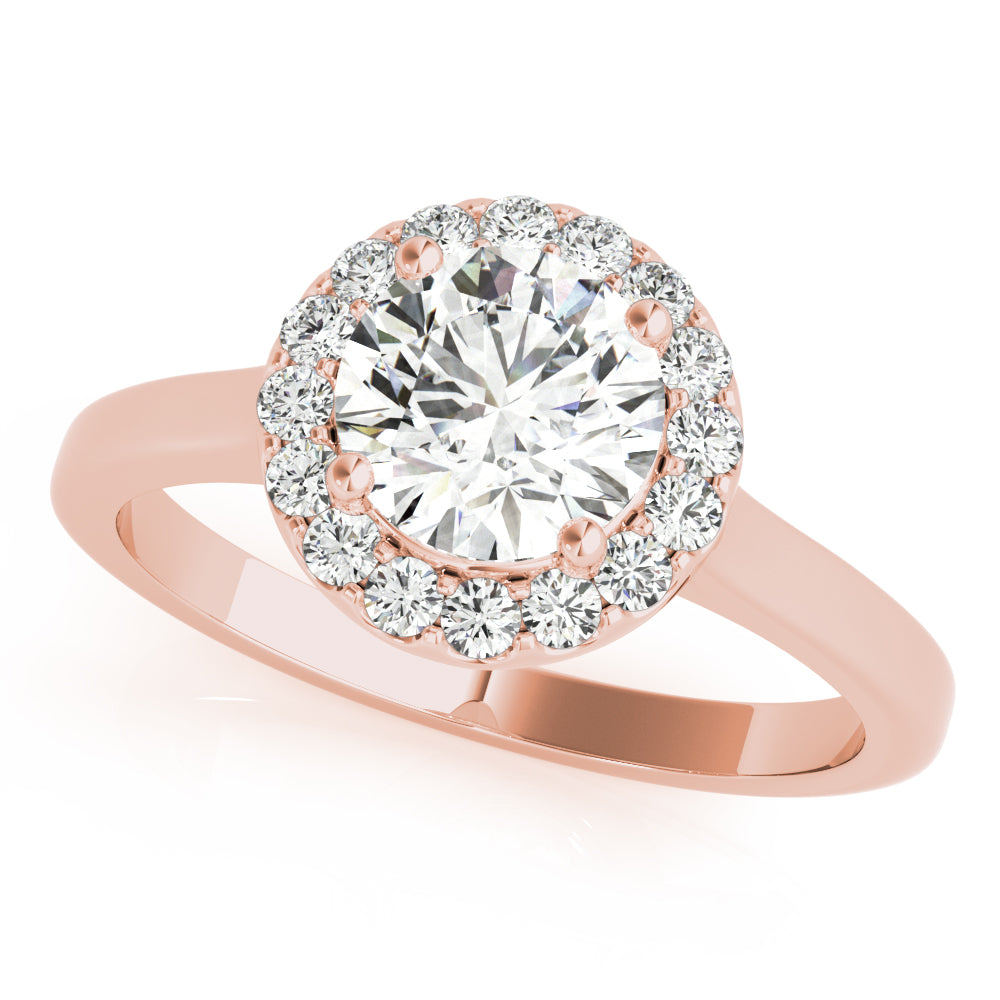 Halo Diamond Engagement Ring (1/5 ct. tw.)
