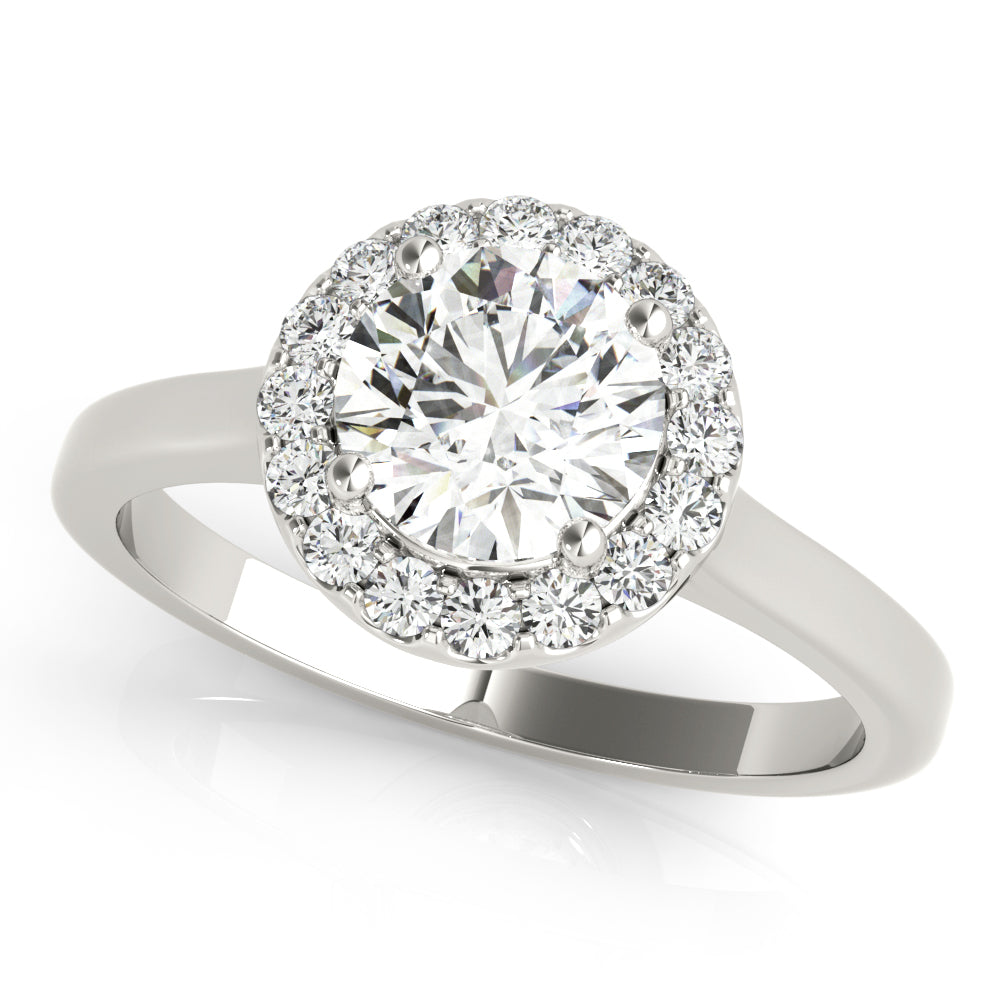 Halo Diamond Engagement Ring (1/3 ct. tw.)