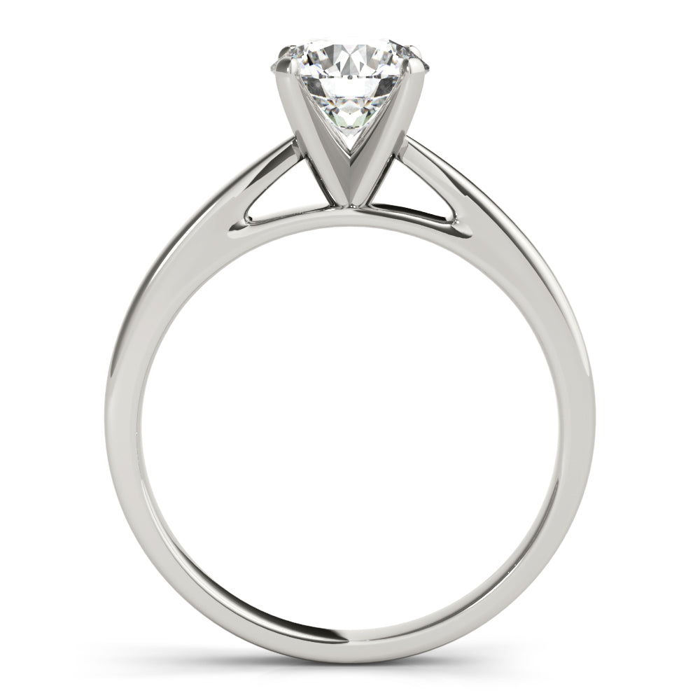Classic Four-Prong Solitaire Engagement Ring