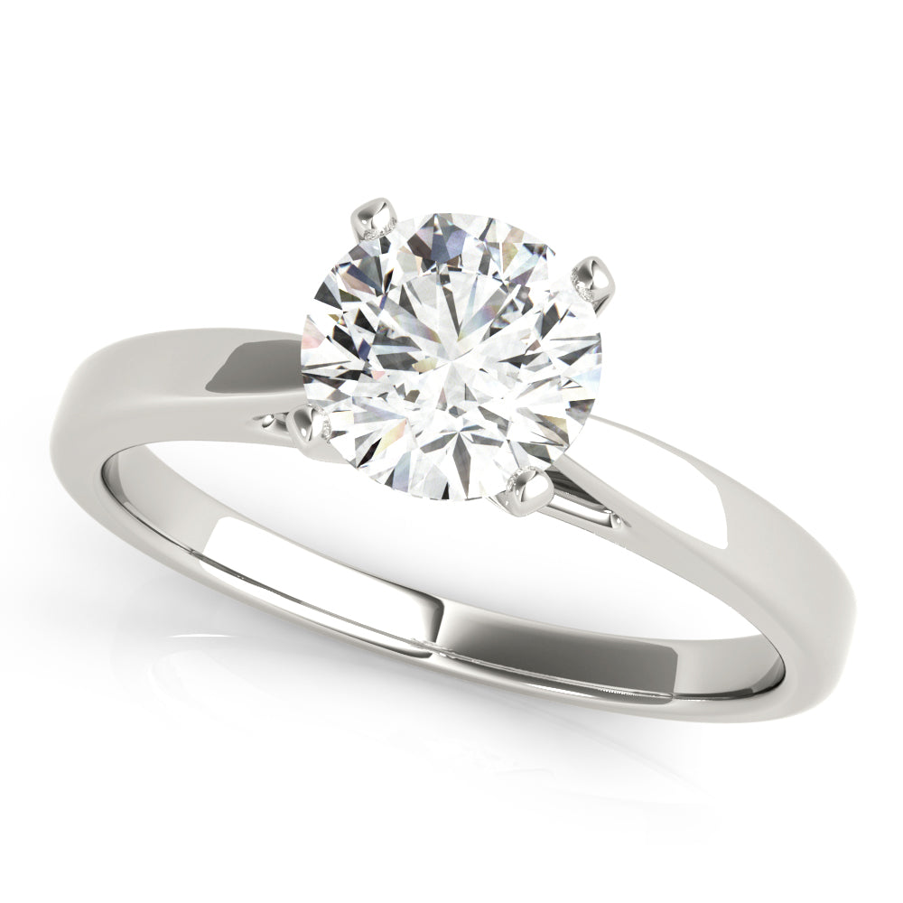 Classic Four-Prong Solitaire Engagement Ring