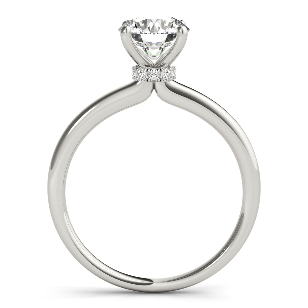 Petite Four-Prong Diamond Engagement Ring (1/2 ct. tw.)
