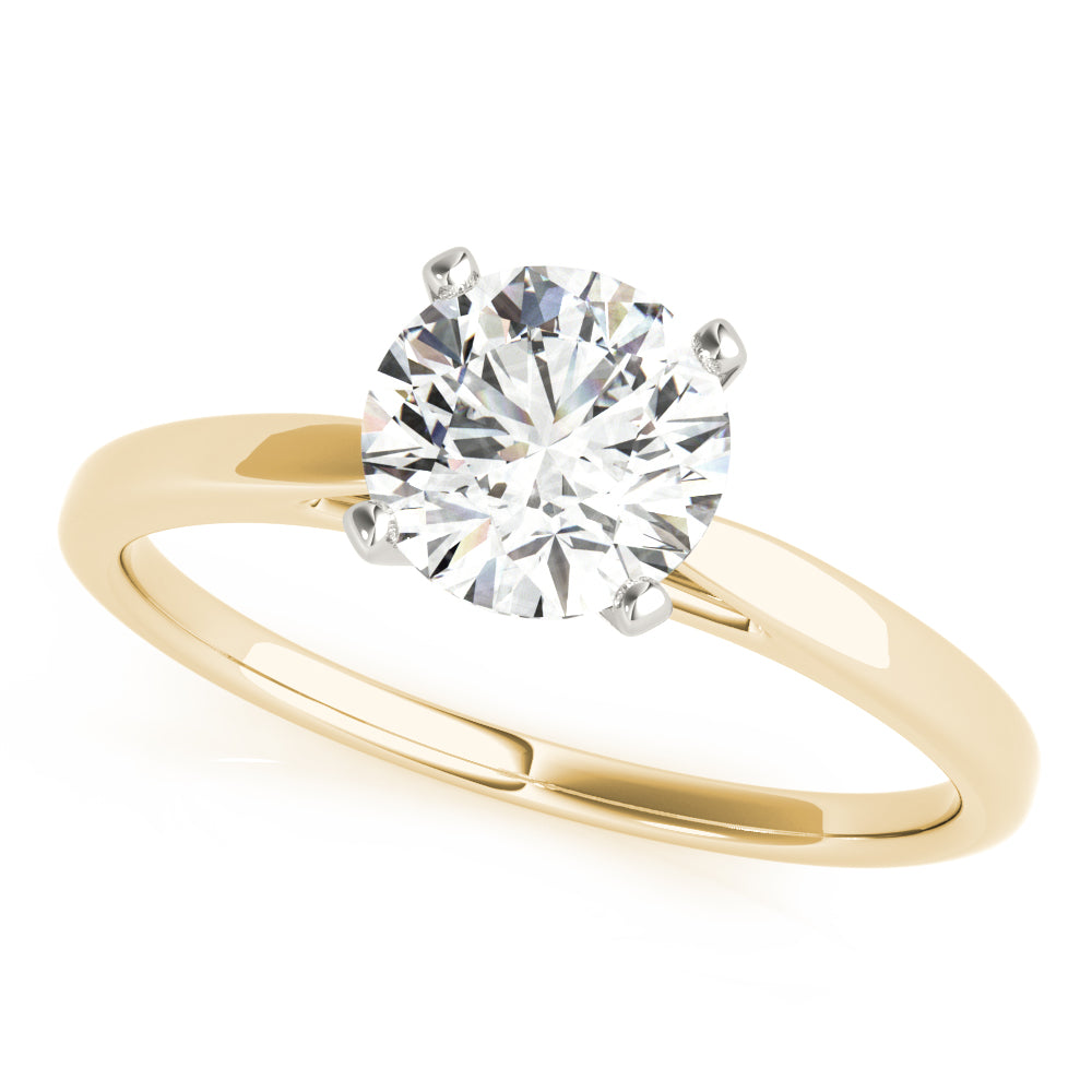 Classic Four-Prong Solitaire Engagement Ring