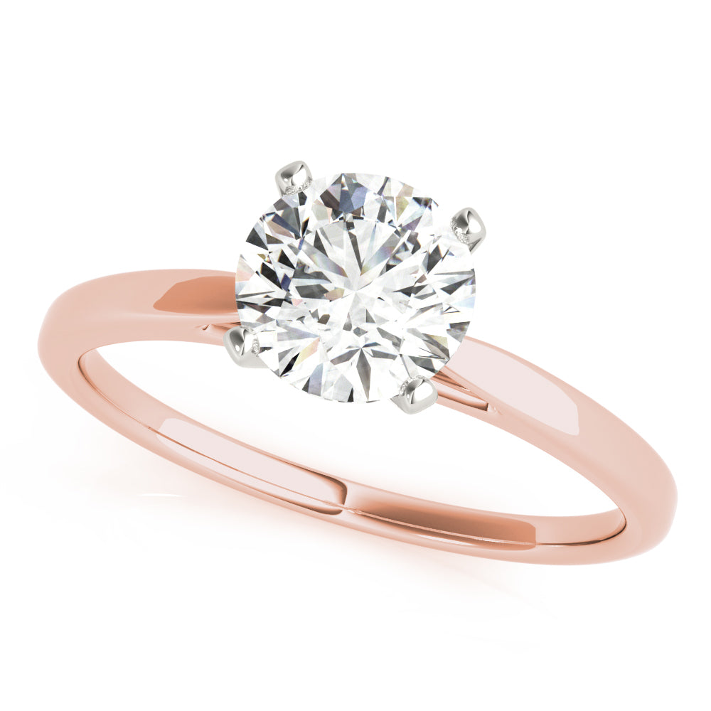 Classic Four-Prong Solitaire Engagement Ring