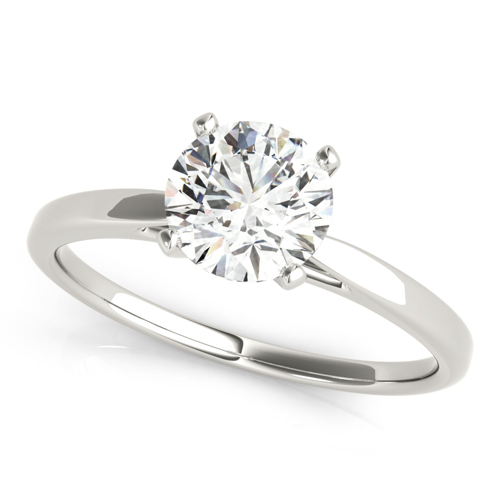 Classic Four-Prong Solitaire Engagement Ring