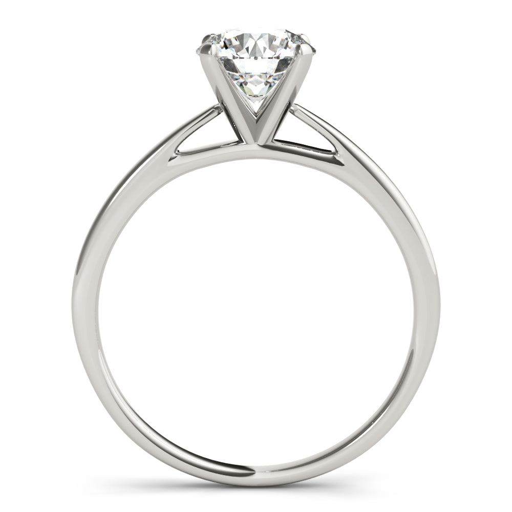Classic Four-Prong Solitaire Engagement Ring