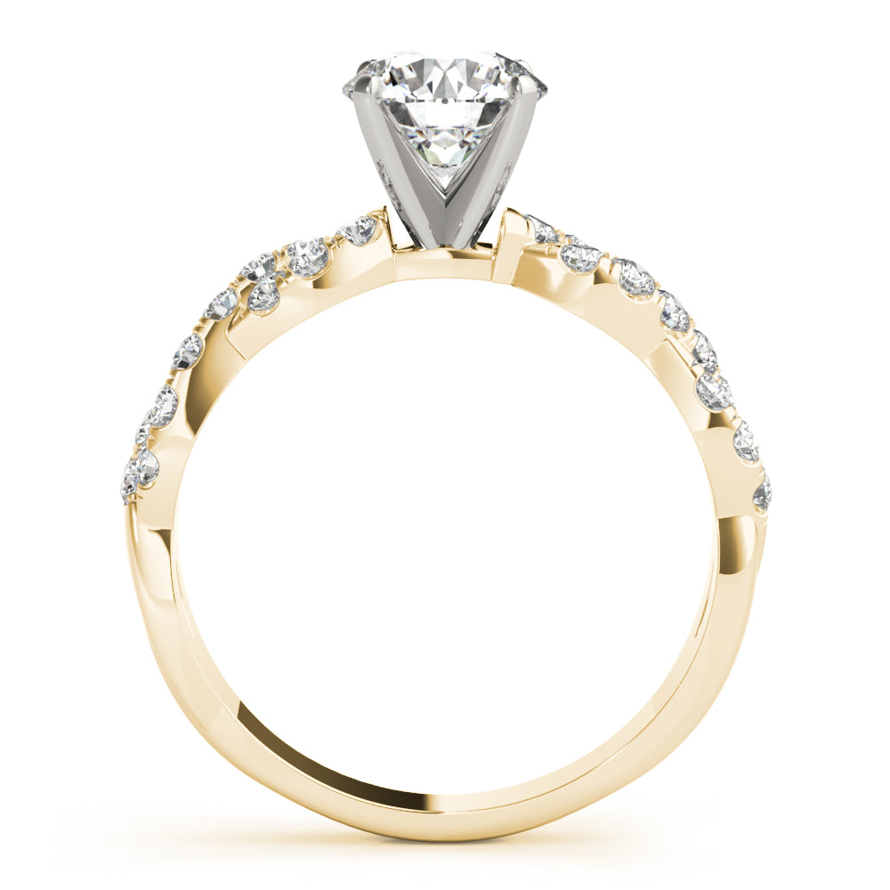 Twist Diamond Engagement Ring (1/2 ct. tw.)