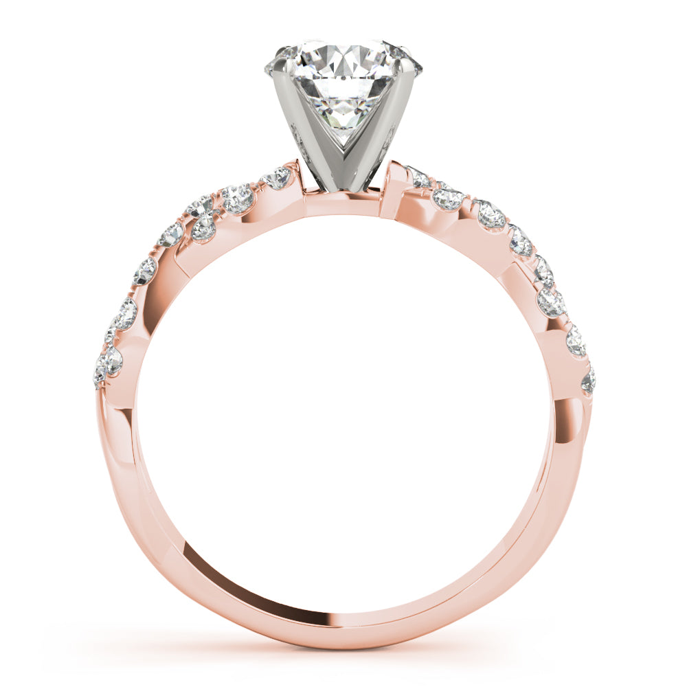 Twist Diamond Engagement Ring (1/2 ct. tw.)