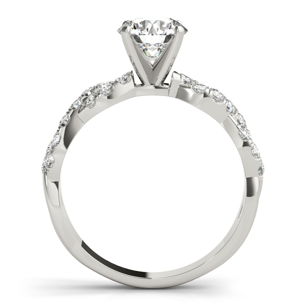 Twist Diamond Engagement Ring (1/2 ct. tw.)