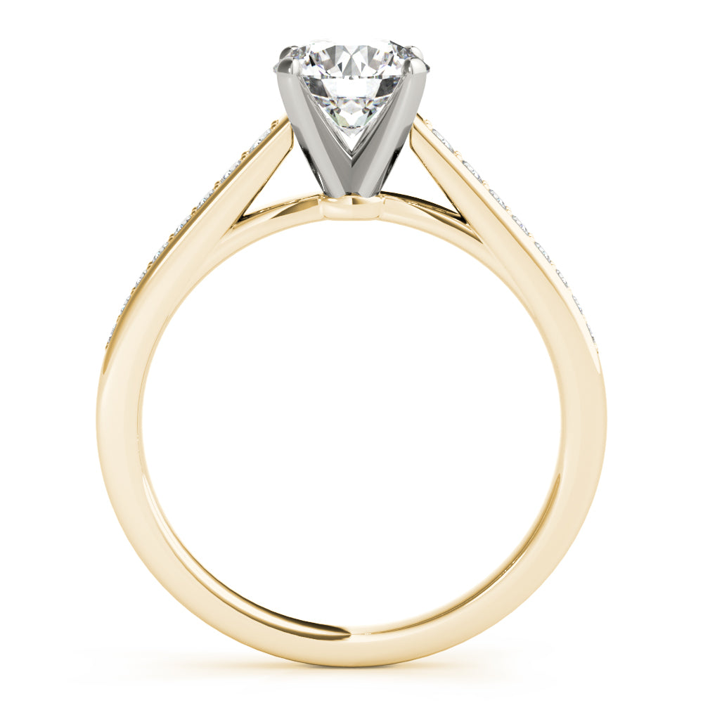 Channel-Set Diamond Engagement Ring (1/5 ct. tw.)