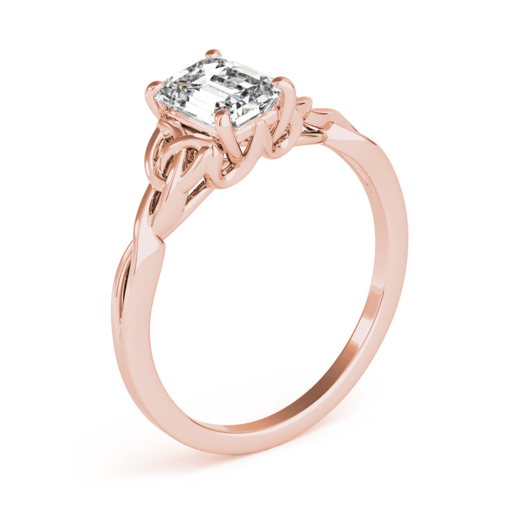 Braided Engagement Ring