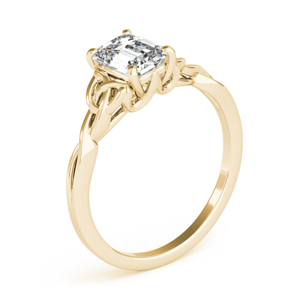 Braided Engagement Ring