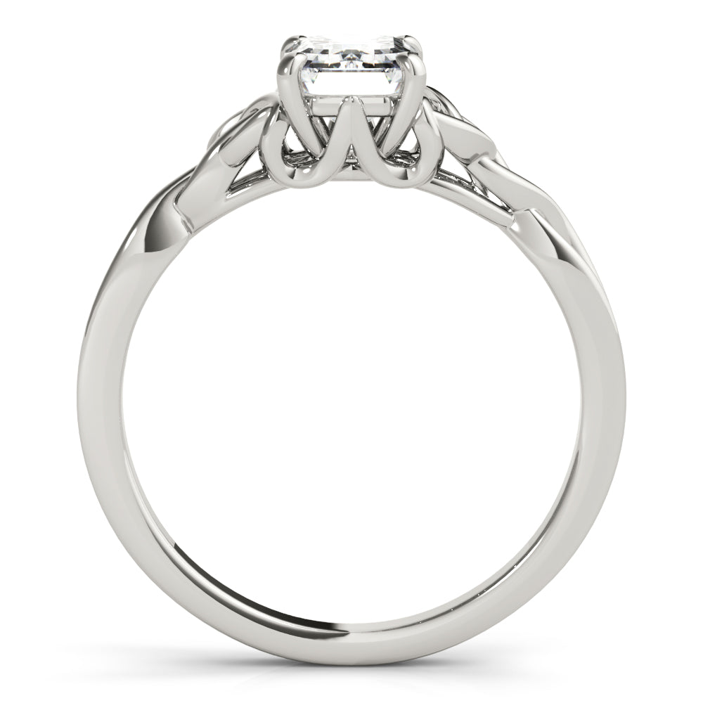 Braided Engagement Ring